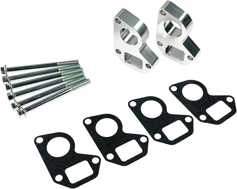 LLANNDER LS Water Pump Spacers Kit Adapter Swap for Camaro LS1/LS6 to Truck LQ4/LQ9/5.3L/6.0L Gen III/IV Engines (1998-2019) - Image 1